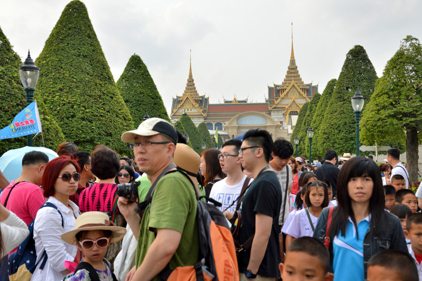 ថៃទទួលបានភ្ងៀវទេសចរណ៍ចិនចូលមកទស្សនាប្រហែល១លាននាក់នៅដើមឆ្នាំ២០២៣