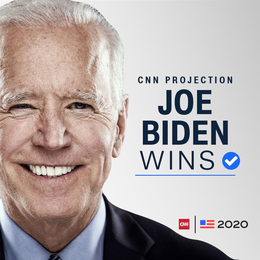 BREAKING: ទីបំផុតលោក Joe Biden ទទួលបានជោគជ័យក្នុងការបោះឆ្នោត ក្លាយជាប្រធានាធិបតីរបស់សហរដ្ឋអាមេរិក