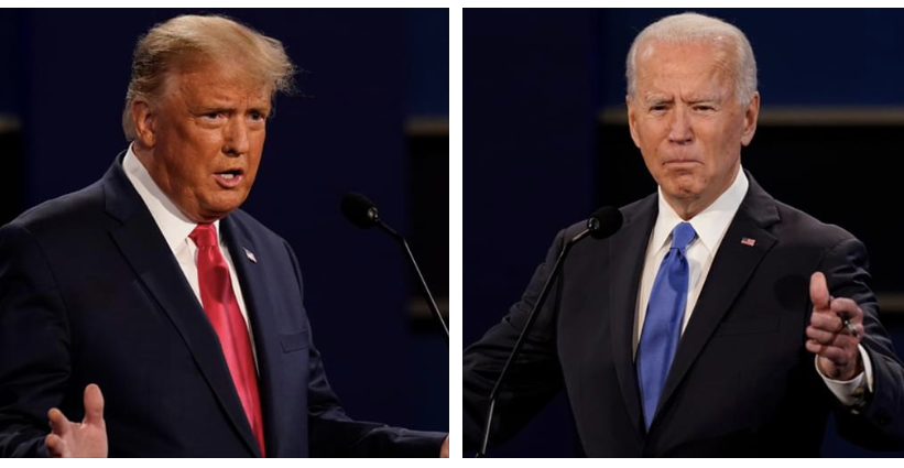 លោក​ Donald Trump និង​លោក Joe Biden នឹង​ជជែក​ដេញដោល​គ្នា​ជា​លើក​ចុងក្រោយ